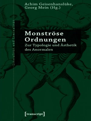 cover image of Monströse Ordnungen
